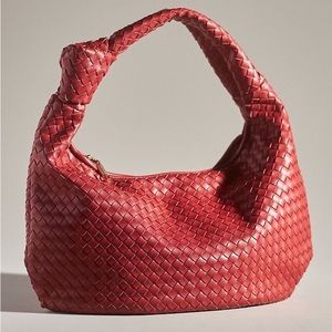 The Brigitte Satchel by Melie Bianco in Red
